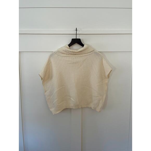 Free People Keep‎ It Simple Sweater Cream Size Medium - Picture 2 of 3